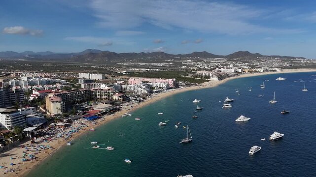 Cabo San Lucas Baja California Mexico Aerial Drone