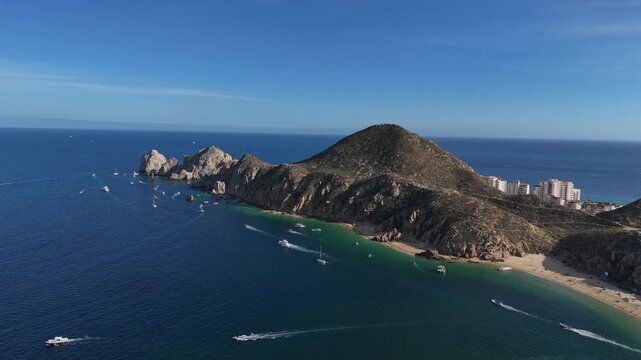 Cabo San Lucas Baja California Mexico Aerial Drone