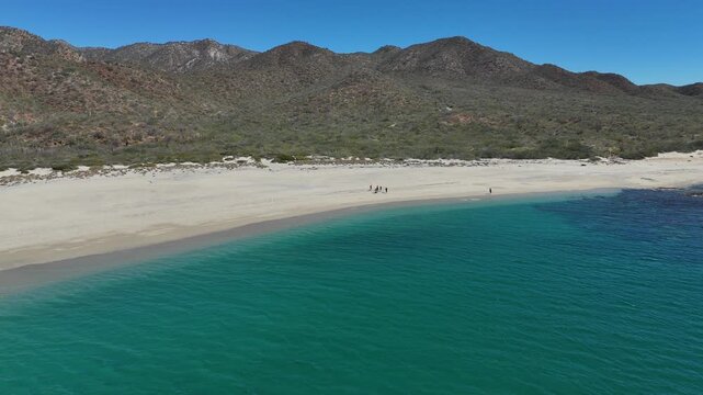 La Ventana, Baja California, Mexico Drone Aerial