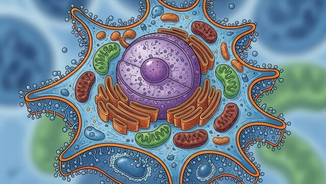 Cellular structure diagram