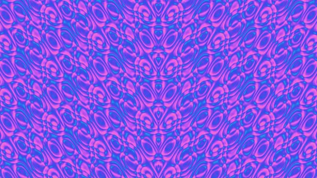 Vibrant purple and blue floral pattern with intricate designs