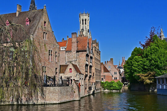 Bruges,  case, strade e canali nella citt&agrave; delle Fiandre,  Belgio