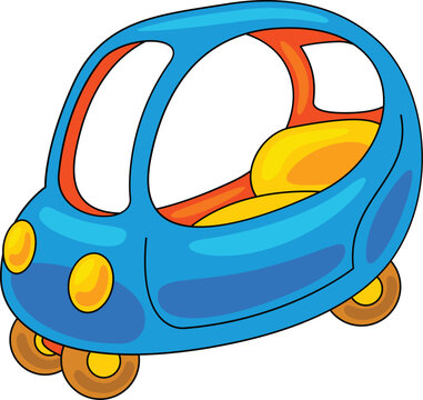 Kids Toys Illustration