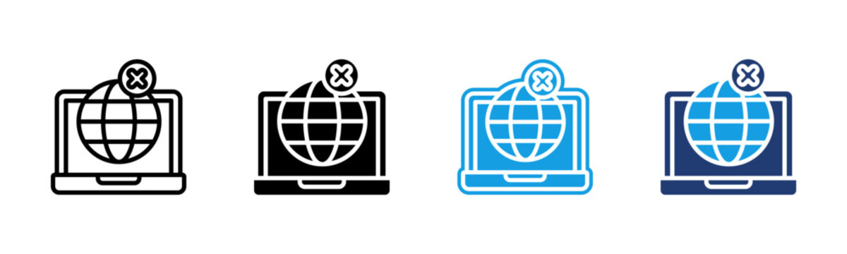 Offline icon multiple style collection