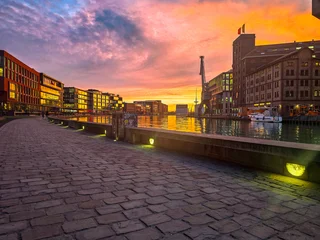 Sonnenaufgang Stadthafen Münster © ChriSes