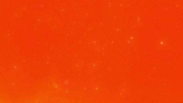 Amber Red FF4500 Hex Code Particles, Sparkles, Stars, Flying, Movement Backgrounds seamless loop animation product promo video advertising commercial marketing animation template brand intro opener ad