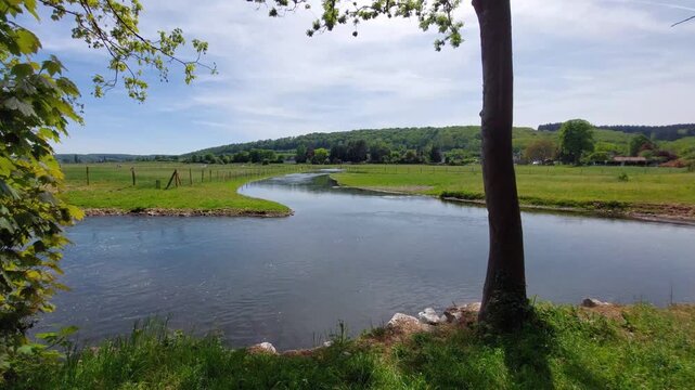 L'Iton &agrave; Normanville - Eure - Normandie - France