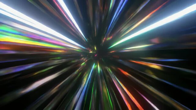 予測不能なレーザー残像が走るサイバー抽象テクスチャ