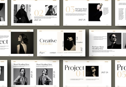 Creative Portfolio Presentation Design