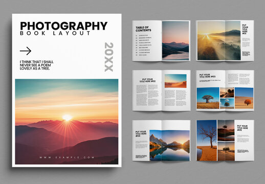 Photography Book Layout