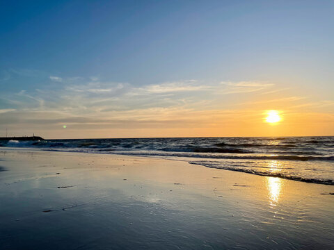 Cottesloe Beach Sunset Perth Western Australia Luxury Coastal Travel Destination