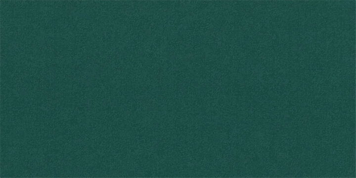 A dark grunge green leather and rough fabric textile material with a textured blank surface design for an old poker table backdrop or wallpaper