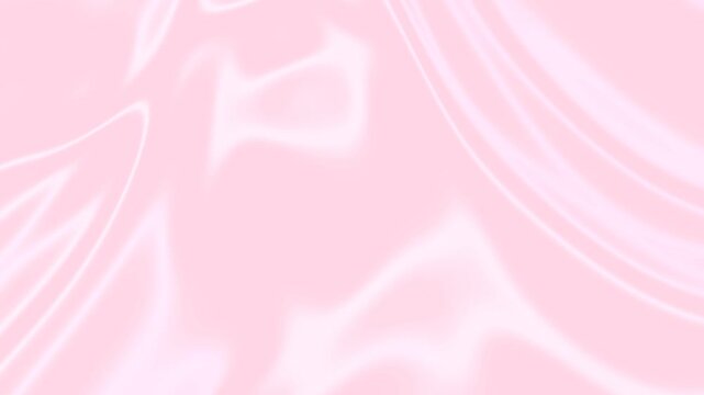 Soft pink background with white swirling patterns and shapes