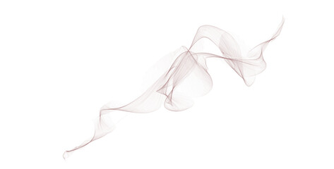 Naklejka premium Realistic Warm Brown Smoke Cloud Overlay on Transparent Background for Dust and Fire Effects.