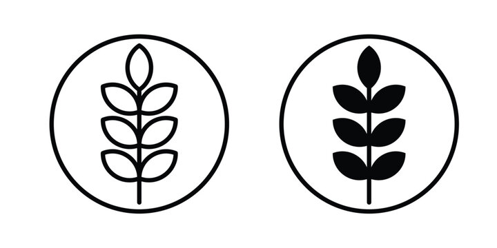 Fibre icon vector editable stroke. logo symbol illustration.