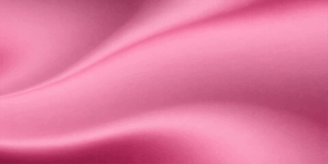Obraz premium A luxurious pink and purple silk satin background features flowing waves of soft violet fabric with a smooth textile texture for an elegant light motion design