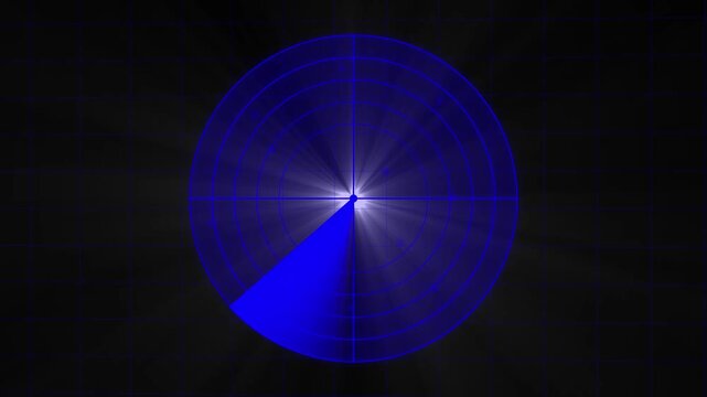 Digital searching system animation. Rader searching security concept animation. signal waves, searching , light icon. Rader searching black background .
