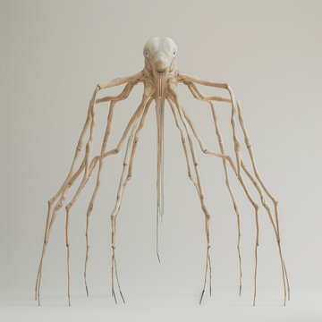 extraterrestre terror&iacute;fico, con aspecto de ara&ntilde;a gigante