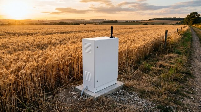 Edge Computing Server Node for Real Time Agricultural Data