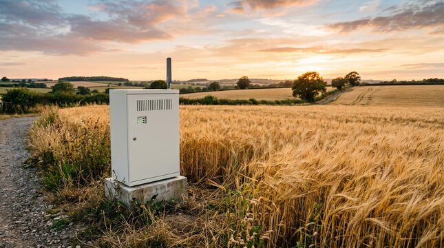 Edge Computing Server Node for Real Time Agricultural Data