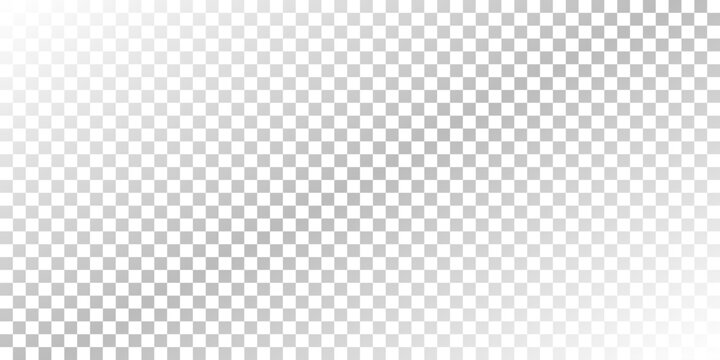 White gradient backdrop on transparency grid. Abstract vector background. Graphic element suitable for design or digital art.