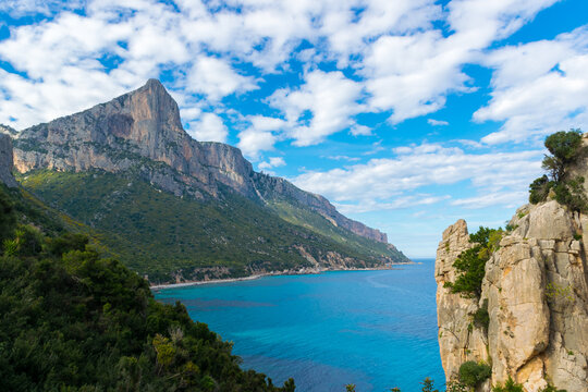 Pedra Longa viewpoint in Sardegna island, Italy