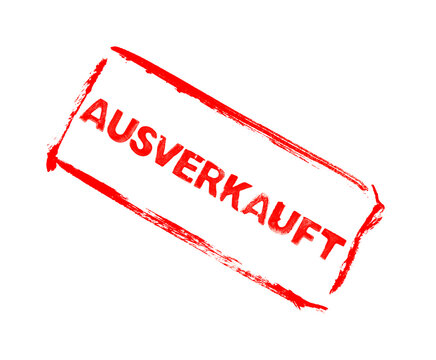 Ausverkauft - Grunge Rahmen diagonal mit roter Farbe