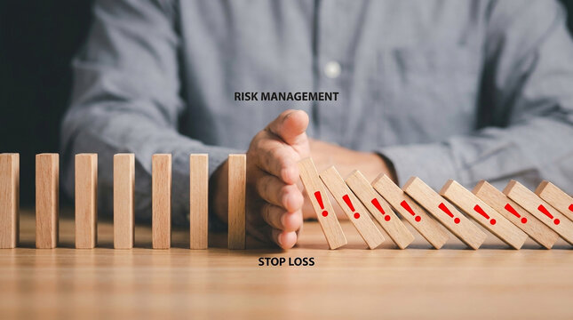 A conceptual risk control, graphic illustrating crisis prevention, operational stability, strategic protection, problem interception, and safeguarding, organizational processes from disruptions