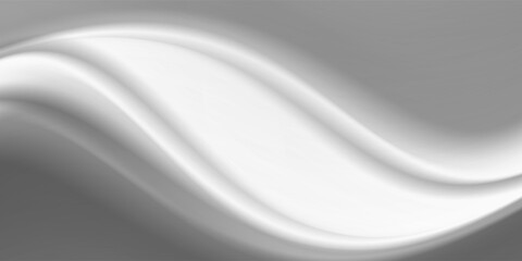 Fototapeta premium Abstract background asset with smooth curves and flowing shapes, ideal for banners, headers, presentations, and modern graphic design.