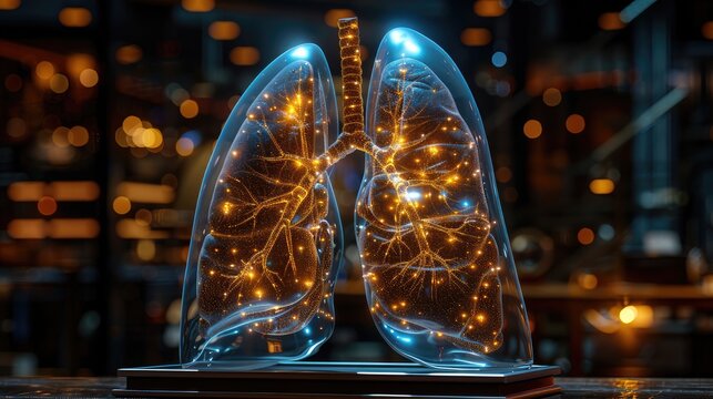 a computer generated image of a person s lungs and skeleton