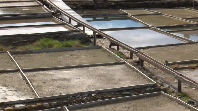 Traditional salt production in the a&ntilde;ana salt valley