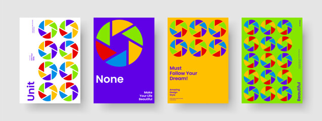 Obraz premium Geometric Flyer Template. Modern Poster Design. Isolated Background Layout. Report. Brochure. Banner. Business Presentation. Book Cover. Journal. Portfolio. Handbill. Brand Identity. Catalog