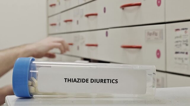 THIAZIDE DIURETICS tablets used to treat hypertension and mild edema