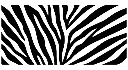 黒と白の縞模様が交差する抽象的なデザインで、動物の模様を連想させるパターンです。