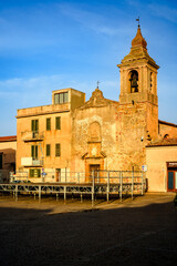 Obraz premium Castelbuono. Sicily between land and sea. An ancient castle and fortified village in the Madonie Mountains.