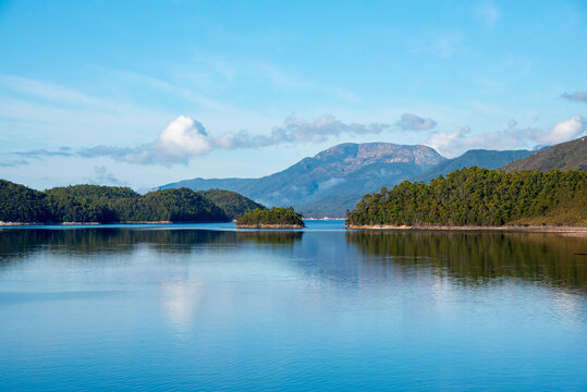 Lake Burbury in West Coast Tasmania