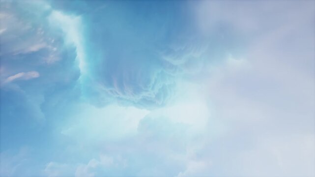Chaotic Skies On The Background 28