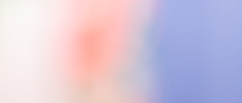 Soft abstract gradient background with pastel pink coral and periwinkle blue tones