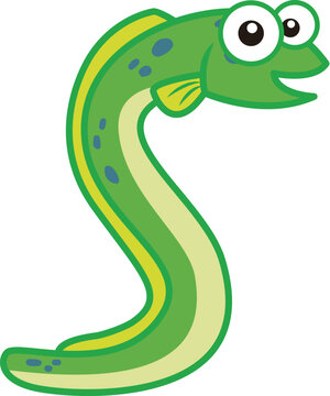 cartoon eel