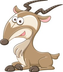 Cartoon gazelle © JoyImage