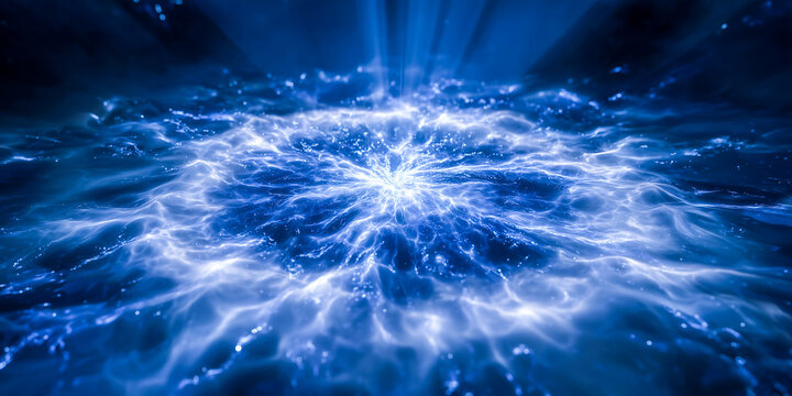abstract scientific visualization of pulsar radio pulses and digital data streams for radio astronomy