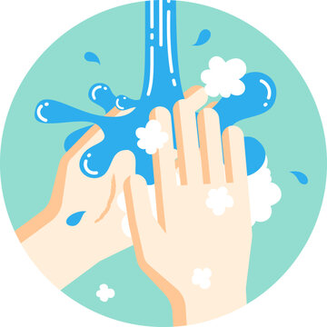 Hand washing icon