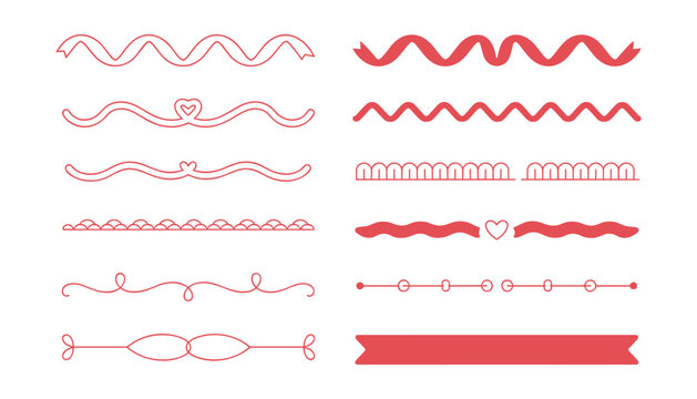 Vector stitch patterns diverse sewing embroidery designs for textile projects