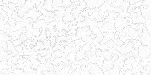 Topographic map contour lines pattern on white background for design_1 © MD.HUZZATULLAHISLAM