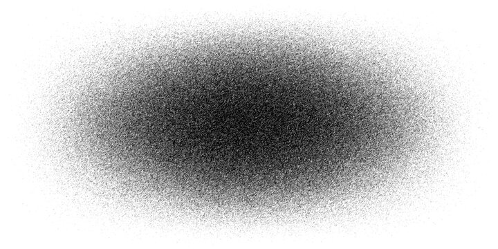 Noise grain background, pointillism dots gradient or dotwork pattern, vector stipple effect. Grain noise halftone or grainy texture or dotwork grain noise eps 10