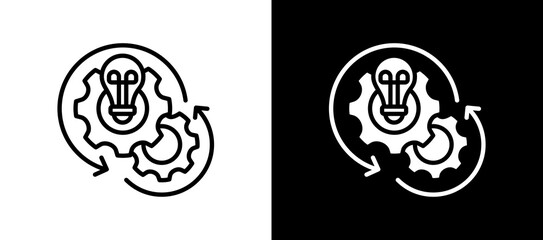 Creative Process blackwhite icon © azaya