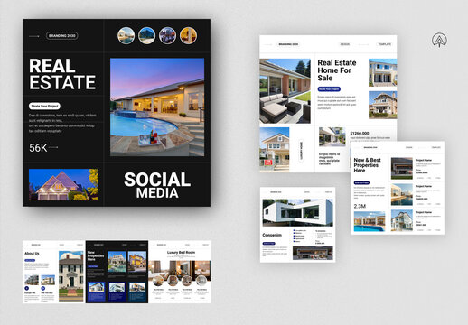 Real Estate Social Media Template