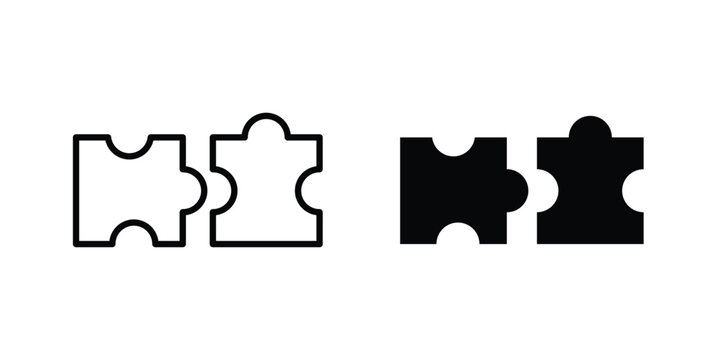 Compatibility icon design pack in white and black color