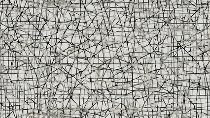 Obraz premium Minimal grid seamless pattern clean lines