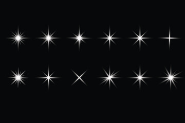Fototapeta premium gleaming white burst flare bright dust. magical light effect sparklestar glow beam. Glow effect refraction of light. Star dust sparkling particles 